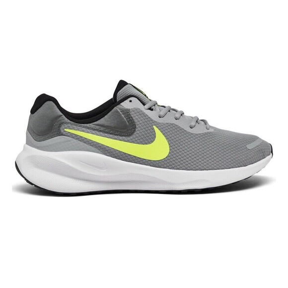 Nike Revolution 7 Wolf Grey Volt Running Shoes Sneakers Mens Size's FB22… - Picture 4 of 16